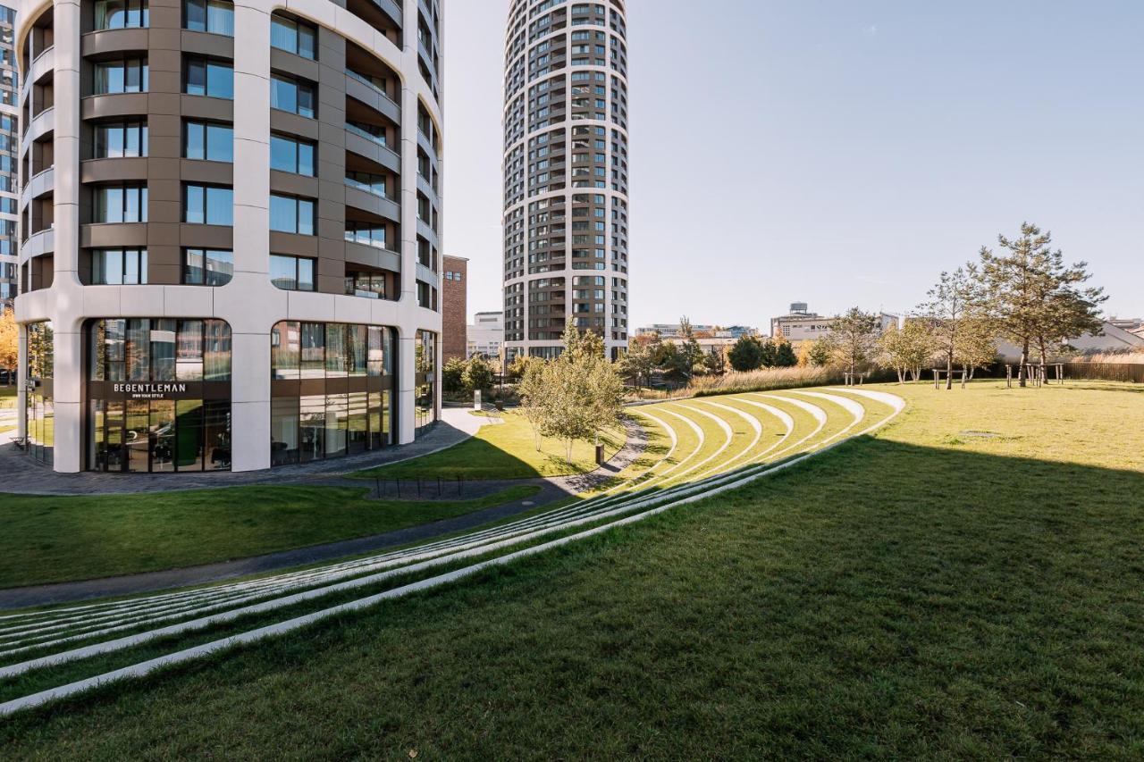 Skau Coral Residence In Sky Park 22 Floor 1Tower Panoramic View Free Parking Bratislava Exterior foto